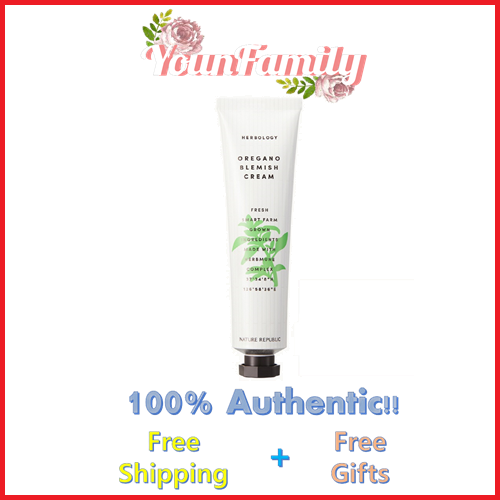 [Nature Republic] Herbology Oregano Blemish Cream 70ml Lazada PH