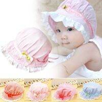 OYamerbabi หมวกใส่ในอ่างลายทางหมวกสำหรับเด็กผู้หญิงสำหรับเด็กทารก2-12Months
