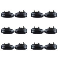 12Pcs Car Outside Exterior Door Handle for Honda Civic EK3 1996 1997 1998 1999 2000 (Rear Door Handle)