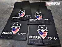 บังโคลนรถยนต์ NM SKULL AMERICAN แต่งทรงอเมริกัน แต่งสไตล์อเมริกา