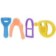 Fitness Equipment Molar Supplies Chew Toys Silicone Baby Teether Toy