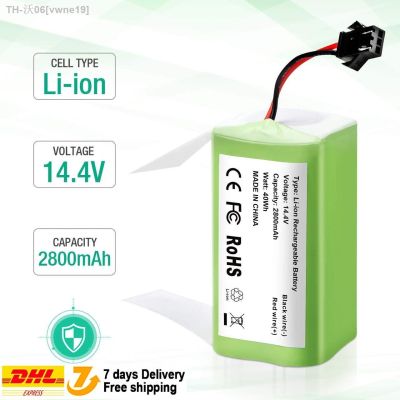 14.4V 2600mAh 18650 Replacement Battery for Conga Excellence 990 Ecovacs Deebot N79S N79 DN622 Eufy Robovac 11 11S 12 15C 15S [ Hot sell ] vwne19