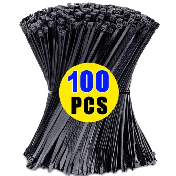 100pcs Cable Ties Reusable Fastening Cable Ties Cable Straps