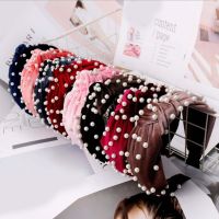 【CW】 2019 New Women  39;s Hairband Flannelette Headband Multiple Inlay Hair Accessories Wholesale Adult