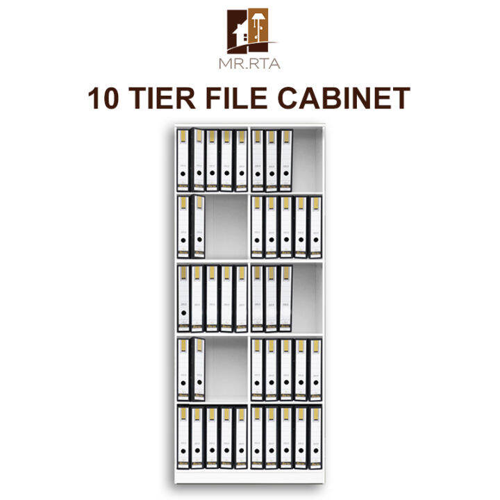 MR RTA Office File Cabinet 10 Tier A4 Bookshelf Rak Buku 10 Tingkat mr-rta-office-file-cabinet-10-tier-a4-bookshelf-rak-buku-10-tingkat
