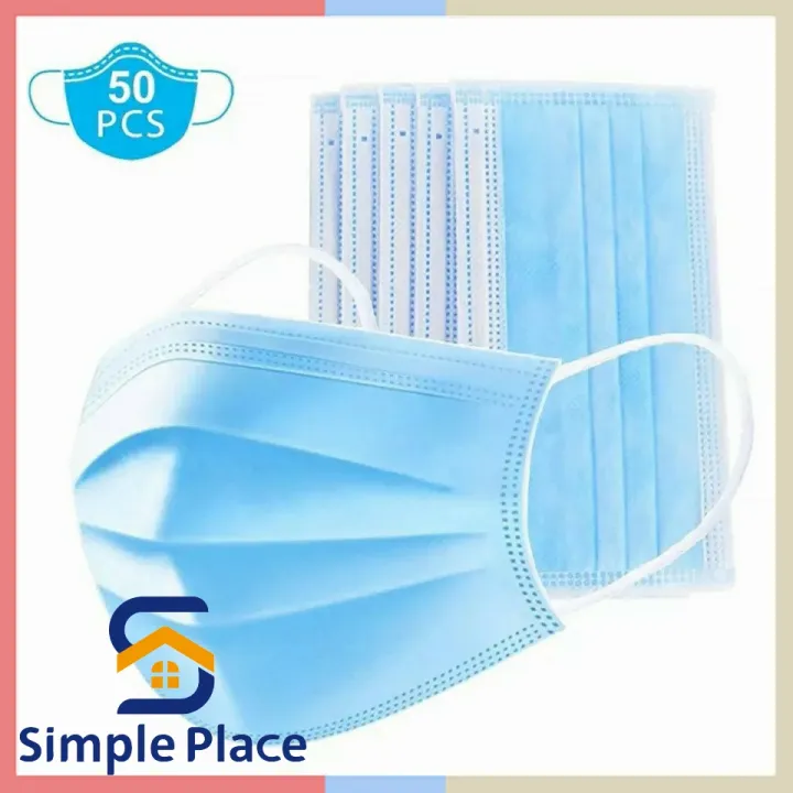 50pcspack Face Mask Lazada Ph 