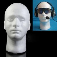 【cw】 hot  Male Mannequin Styrofoam Foam Manikin Wig Glasses Hat Display  amp; Garden Useful