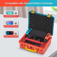 Carrying Storage Case for Switch/Lite/OLED Waterproof Protective Suitcase Explosion-proof Game Console Suitcase Shock-absorbing Cases Covers