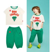 「สินค้าลิขสิทธิ์แท้」Iris kids IKS2301-IKP2301 Bon courage shirt-pant เสื้อผ้าเด็ก เสื้อ กางเกง