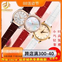 Suitable for Casio LTP-V300/1208/1094/1095 SHE-4048 Female Small Leather Watch Strap 14