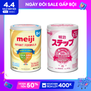 Sữa bột Meji 0-1 và 1-3 Nội Địa Nhật 900gr Date 2024
