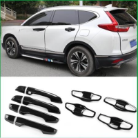 LCX สำหรับ Honda CR-V CRV 2017 2018 2019 2020 2021อุปกรณ์ตกแต่งที่จับประตูรถยนต์8ชิ้น