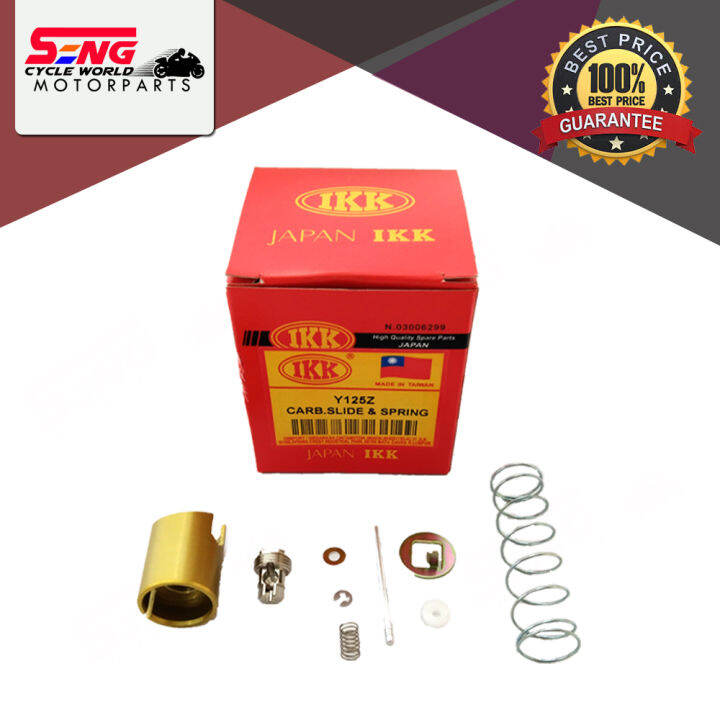 Y125 Z CARBURETOR SLIDE VALVE, NEEDLE JET & SPRING SET IKK Lazada
