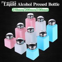 Plastic Press Pump Bottle 100ml 200ml 250ml Liquid Alcohol Bottles Dispenser For Cleaning Panel Mobile Phone Repair Tool