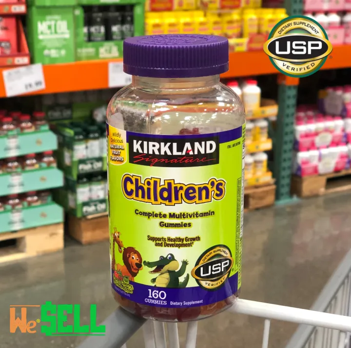 Kirkland Signature Children’s Multivitamin 160 Gummies Multivitamins