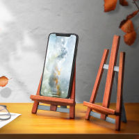 Redwood Foldable Desktop Phone Wooden Holder For iPad Mobile Phone Tablet PC Book Portable Holder Mini Easel Holder