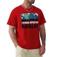 #Freenavalny T-Shirt Custom T Shirts Design Your Own Tops Korean Fashion Mens T-Shirts Pack