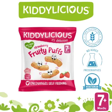 Kiddylicious Banana Chunky Fruity Puffs 12g x5