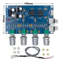 XH-M164 NE5532สเตอริโอ Pre-เครื่องขยายกำลังสัญญาณแอมป์ Tone Board 4เครื่องขยายสัญญาณช่องโมดูล4CH CH ควบคุมวงจรโทรศัพท์ Preamp