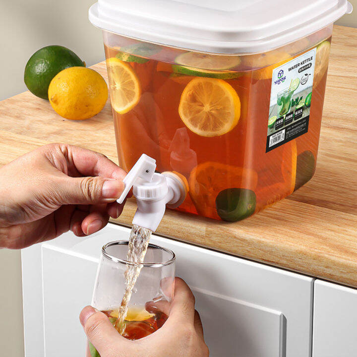 Parties 3.5L Drink Jug with Spigot Cold Beverage Kettle for Lemonade