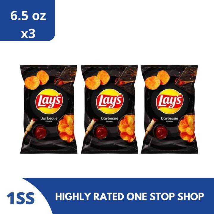 Lay’s KC Masterpiece BBQ, 6.5oz set of 3 Lazada PH