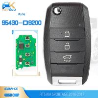 KEYECU P/n: 95430-D9200อัพเกรดรีโมทคอนโทรล Fob 3ปุ่ม433Mhz ชิป6F ID60สำหรับ KIA Sportage 2016กุญแจรถ2017