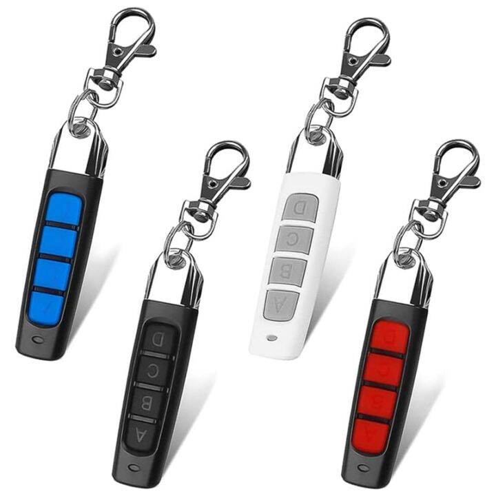4 Pcs Gate Remote Control Duplicator 433 MHz Electric Gate Openers for