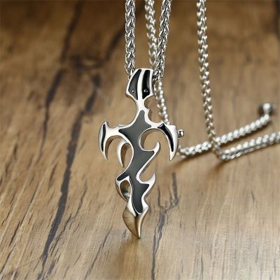 【cw】 Mens Pendant Punk Necklace Men Jewelry with inch ！