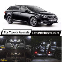 Canbus LED Car Interior Map Dome Trunk Light Bulbs Kit For Toyota Avensis T22 T25 T27 1997-2018 Vehicle License Plate Lamp