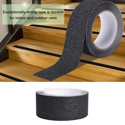 2.5/5.0CM x 5M Heavy Duty Anti Slip Tape Waterproof Outdoor Grip Tape For Stair Steps Ramp Skateboards Adhesive Non Slip Strips Adhesives  Tape