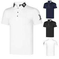 Golf Gear 2023 New Golf T-shirt Mens Outdoor Sports Trend Casual Breathable Top Fashion Sports POLO Shirt