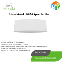 Cisco Meraki MR36 Specification