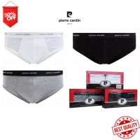 AB Pierre Cardin PC-300 (pack2ตัว) กางเกงชั้นใน Supima Comfort  3สี ขาว เทา ดำ men underwear ส่งฟรี