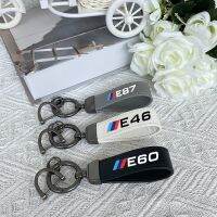 [MONSTER Keychain] สำหรับ BMW E46 E34 E30 E39 E60 E87 E90 F10พวงกุญแจหนังวัวชั้นยอดอุปกรณ์เสริมรถยนต์TH