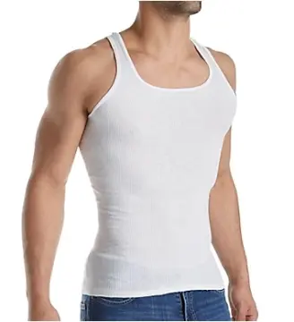 BEST SELLER ! Hanes 3in1 White Body Fit Sando