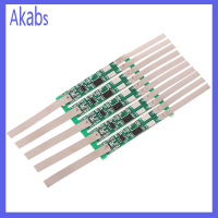 Akabs 5ชิ้น2S 7.4V 3A 4.5A 6A 7.5A 9A แผ่นป้องกันแบตเตอรี่ลิเธียมไอออน BMS สำหรับ18650 Li-Ion Lipo ลิเธียมอุปกรณ์เซลล์แบตเตอรี่