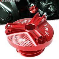 ☜Benelli TRK 502ฝาครอบปลั๊กท่อระบายน้ำมันแม่เหล็กเครื่องยนต์อลูมิเนียม CNC อุปกรณ์เสริมรถจักรยานยนต์สำหรับ Benelli TRK502 TRK 502 TRK502X