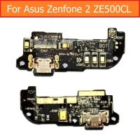 ของแท้ USB Charger dock connector board Flex Cable สําหรับ Asus zenfone 2 Z00D ZE500CL ชาร์จแจ็คพอร์ตบอร์ดอะไหล่ซ่อม