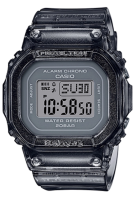 Casio Baby-G นาฬิกาข้อมือผู้หญิง สายเรซิ่น รุ่น BGD-560S,BGD-560S-8 - สีดำใส