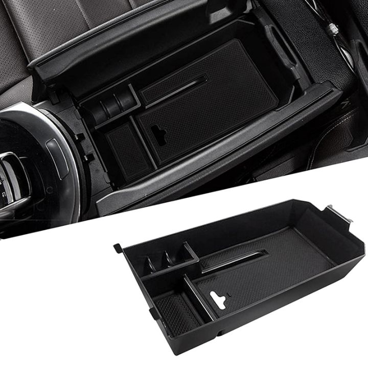 for-mercedes-benz-c-w205-2015-2021-and-glc-w253-2016-2021-car-central-console-armrest-storage-box-insert-organizer-tray