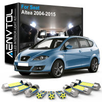 AENVTOL Canbus For Seat Altea XL 5P1 GPS 2004 2005 2006 2007 2008 2009 2010 2015 Indoor Kit Front Dome Light Trun Lampk