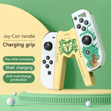 For Nintendo Switch OLED JoyCon Zelda Tears of the Kingdom Holder Charging  Grip