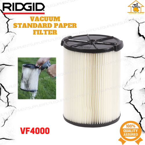 RIDGID (Vf4000) Vacuum Standard Paper Filter (Original) Lazada PH