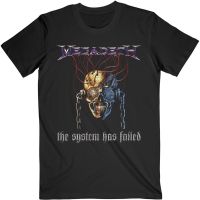 เสื้อยืด Megadeth Systems Fail ชาย / หญิง