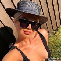 ❡❍ Fashion Square Sunglasses Woman Vintage Cat Eye Design Sun Glasses Female Male Personality Cool Retro Black Cateye Oculos