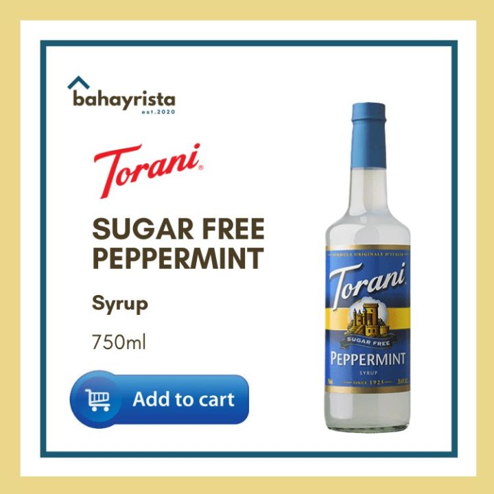 Torani Sugar Free Syrups 750ml - Taguig Branch | Lazada PH