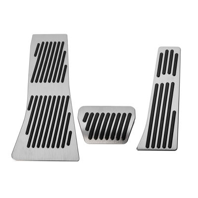 Car Parts Accelerator Brake Clutch Pedal Footrest Pedals Plate Cover For BMW X5 X6 E70 E71 E72 F15 F16 F85 F86 Accessories