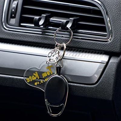 2pcs Car Air Conditioning Clip Glasses Key Headset Portable Hook Phone Holder Interior Stowage Tidying Vehicle Clips Fasteners