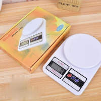 เครื่องชั่งอาหารดิจิตอล Digital Kitchen Scale ตาชั่งดิจิตอล ตาชั่ง เครื่องชั่งพลาสติกสีขาว ชั่งได้ถึง 10kg เครื่องชั่งดิจิตอล อาหาร เครื่องชั่งอาหารมาตรฐาน พร้อมส่ง