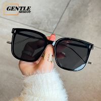 (GENTLE MOSCOT) แว่นกันแดดกรอบสี่เหลี่ยมแฟชั่นเกาหลีใหม่สำหรับผู้หญิง Summer Travel Shade Sunglasses For Women